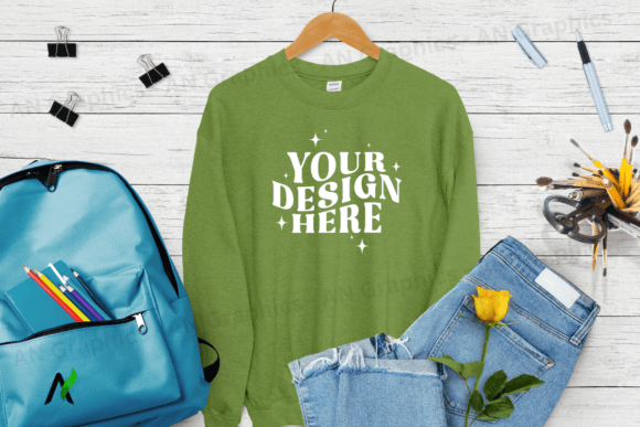 Back to School Gildan 18000 Mockup 0110: A Powerful Tool for Designers and Merchants