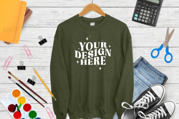 Back To School Gildan 18000 Mockup 0131: A Versatile Design Tool