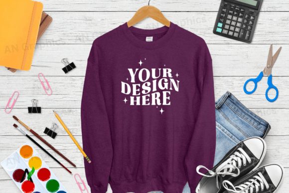 Back to School Gildan 18000 Mockup 0137: A Versatile Tool for Designers