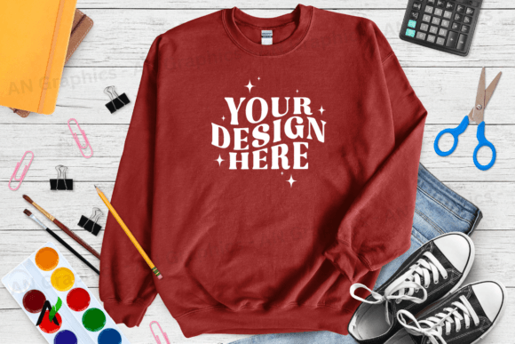 Back to School Gildan 18000 Mockup 0194: A Versatile Tool for Designers and Creators