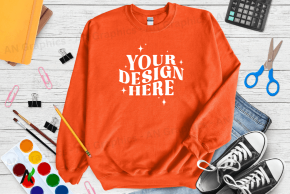 Back To School Gildan 18000 Mockup 0216: A Versatile Tool for Designers