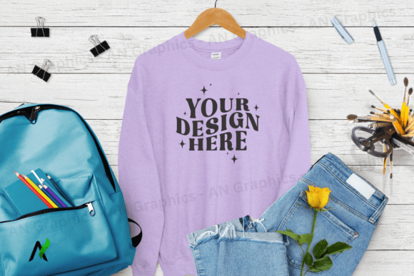 Back to School Gildan 18000 Mockup - 097: A Strategic Tool for Designers and Creators