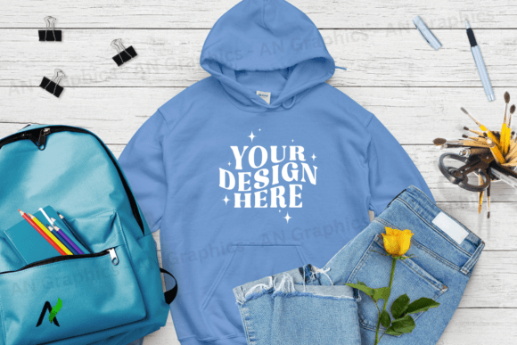 Back to School Gildan 18500 Mockup - 003: A Versatile Tool for Designers