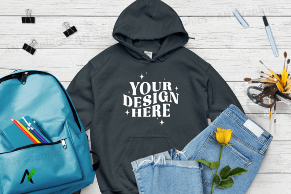 Back to School Gildan 18500 Mockup - 006: A Versatile Tool for Designers and Creators