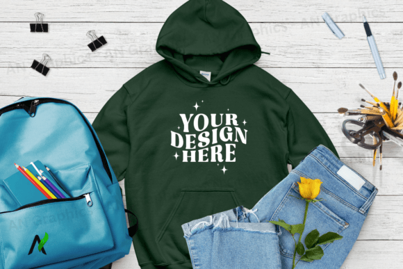 Back to School Gildan 18500 Mockup - 008: A Versatile Tool for Designers and Creators