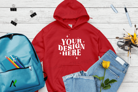 Back to School Gildan 18500 Mockup - 026