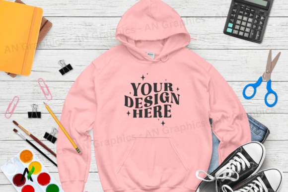 Back to School Gildan 18500 Mockup - 058: A Versatile Tool for Designers and Creators