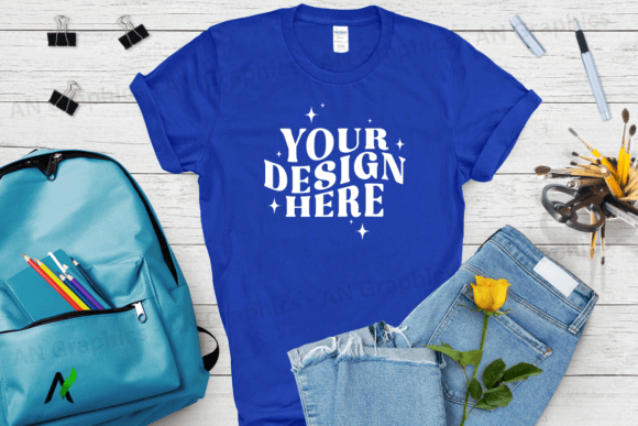 Back to School Gildan 5000 Mockup - 0187: A Versatile Tool for Creative Designers