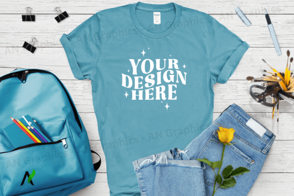 Back to School Gildan 5000 Mockup - 0200: A Versatile Tool for Designers