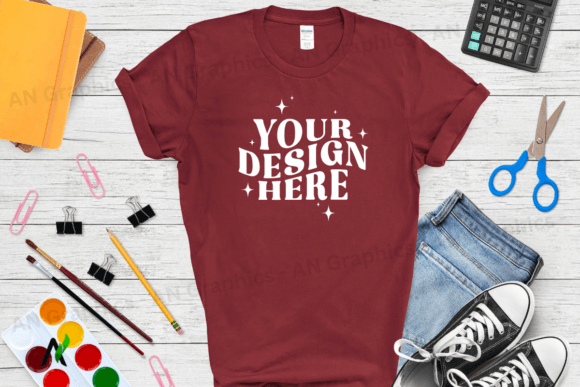Back to School Gildan 5000 Mockup - 0233: A Powerful Tool for Designers and Creators