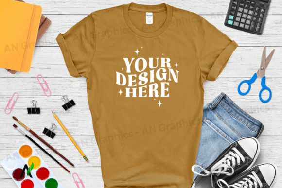 Back to School Gildan 5000 Mockup - 0259: A Versatile Tool for Designers and Creators