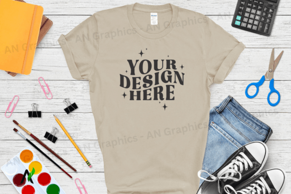 Back to School Gildan 5000 Mockup - 0268: A Versatile Tool for Designers