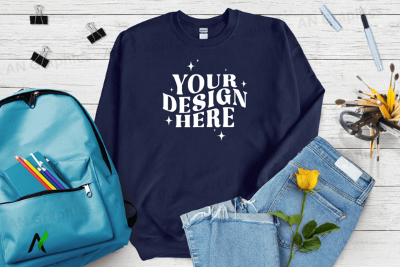 Mastering Your Design Workflow with the Back to School Gildan 18000 Mockup 0173